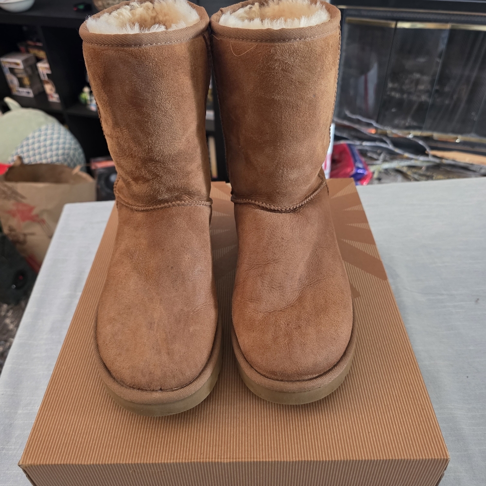 UGG Chestnut Sheepskin Winter Boots